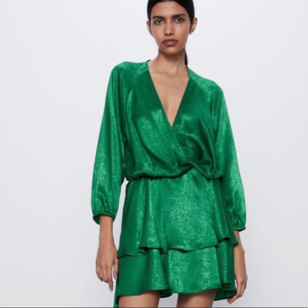 Zara Satin Dress